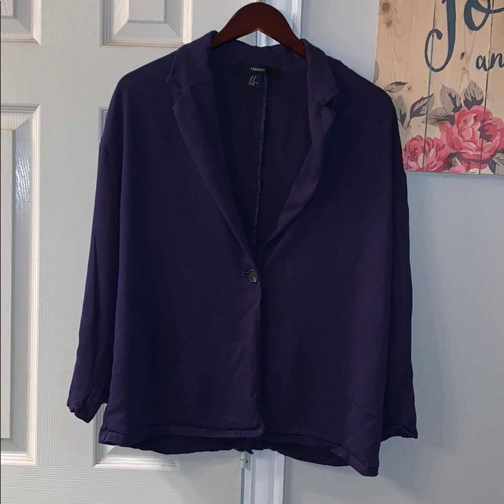 FOREVER21- royal blue blazer